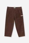 BOYS Corduroy Barrel Pants - 10 Chocolate