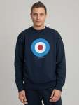 Target Emb Crew Fleece - Navy - XXL Navy