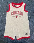 Bulls Cotton On Grey Nba Chicago Romper 6 12M