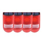 Solar Motion Detector Alarm Pack Of 4