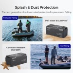 Renogy 12V 200AH Pro Smart Lithium Iron Phosphate Battery W bluetooth & Self-heating Function For