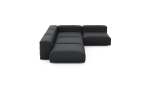 Four Module Corner Sofa - Linen - Anthracite - 241CM X 346CM