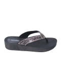 Ladies Paradise Thong Wedge - 9 Black