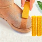 Rubber Eraser For Shoe Cleaning: Suitable For Rubber Suede And Nubuck Leather - 8CM X 2CM X 1CM
