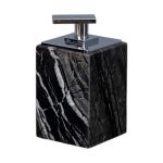 Natural Marble Soap Dispenser - Black