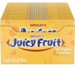 Juicy Fruit Sugar-free Gum The Original 12 Count Mixies Juicy Fruit Sugar-free Gum The Original 12 Count
