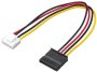 MicroWorld 4 Pin MINI To Sata Power Cable