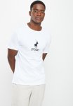 Polo Men Logo Printed Tee - White