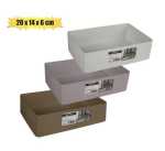 Organiser Shell Pattern 20X14X6CM Marketplace Brits Bros