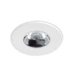 Starled Round LED Aluminium Downlight White Matt Chrome - Matt Chrome