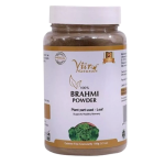 Brahmi Powder Brahmi Churna 100G - Premium Pure Herbal Powder For Brain Health Memory Support & Hair Care Delivers Mental Clarit