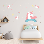 Unicorn Scene - Pink