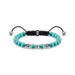 Bracelet Turquoise Skull - 22CM Adjustable