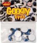 Dala Googly Eyes - Blue 15MM 10 Pack