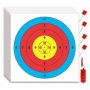 Archery Targets Paper 50 Pcs Bow And Arrow-targets 5 Rings