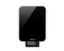 Taurus Effortless Lcd 10KG 3V Battery Operated Glass Kitchen Scale - Black