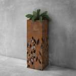 Plant Holder D03 - Matt Black Indoors