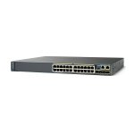 Cisco Catalyst 2960 24-PORT Gigabit Ethernet Switch Stackable Layer 2 Managed 4 Sfp Slots Rack-mountable