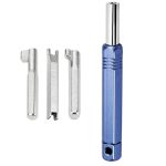 Universal Refrigerant Locking Cap Key Tool Multi-key Hvac Tool Kit For Ac Refrigerant Locking Caps Wrench & Removal installation