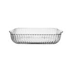 3.2LT Square Serving Dish Clear