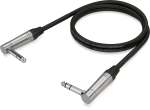 Behringer GIC-90 4SR 1 4 Tr To 1 4 Tr Instrument Patch Cable 0.9M