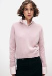 Studio: V-neck Cashmere Jumper - Pink