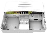 8 Port Outdoor Poe Switch 6 X 10 100MBPS Poe+ 30W Ports Pc abs Polymer Waterproof Enclosure