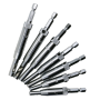 7 Pieces/set Doors Self Centering Hinge Tapper Core Drill Bit Set