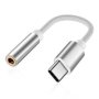 USB Type C To Aux Connector For Phone Tablet & PC Silver - Not Samsung