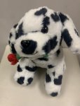 Teddy Dog With Rose Valentine