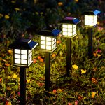 Garden Solar Lights Lantern Set Of 3