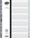 Bantex A4 12 1-12 Division P.p File Dividers