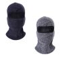 Face Mask Balaclava Two Set Grey/black Light Fleece