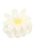 Glossy Daisy Flower Claw Clip
