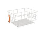 Waffle Basket Medium White