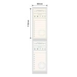 NB462 - - B1 B21 B3S B4 - 50X110MM - 70 To Do List Labels