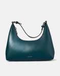 Calvin Klein Foil Logo Teal Shoulder Bag - One Size Fits All Blue