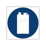 Carbon Monoxide Gas Monitor Shall Be Worn Safety Sign MV17