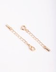 Goldair Gold Magnetic Necklace Extender