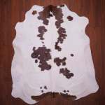 A Grade Nguni Hide 611 Brown white XL - Extra Large Brown white Panelled