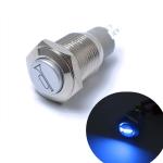 Momentary Reset Switch Push Button 16MM 12V For Car Motorcycle Horn Speaker