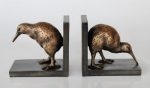 Bronze Pair Curlew Bird Book Ends – 16X17CM