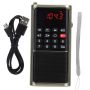 Portable Fm Radio Multifunctional Player For Memory Card U Disk