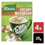 Knorr Cup-a-soup Creamy Mushroom Instant Soup 4X20G