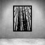 Perspective Trees - Rust Coat L 700 X H 1400MM