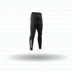 Scary Long 1MM Black Tights - X Large - Basil Manning
