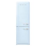 Smeg FAB32LPB6 60CM 50’S Style Total No Frost Fridge Freezer Left-hand Hinge – Pastel Blue