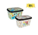 Storage Box Decorated Deep 12L