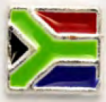 LM-29 - South African Flag Floating Charm For Locket