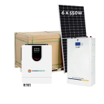 5.5KVA Conderenergy & 5.09KW Svolt With 6 X 550W Solar Panels